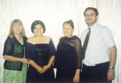 Muriel, Maria, Raquel and Terry